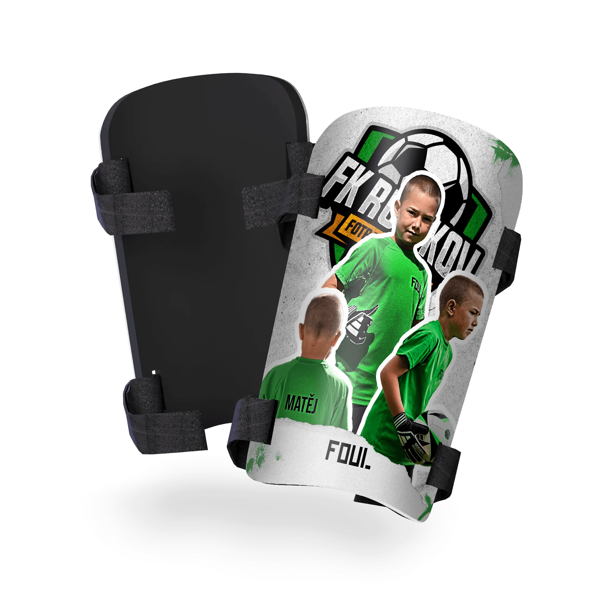 Football shin guards - Kids custom design(2)