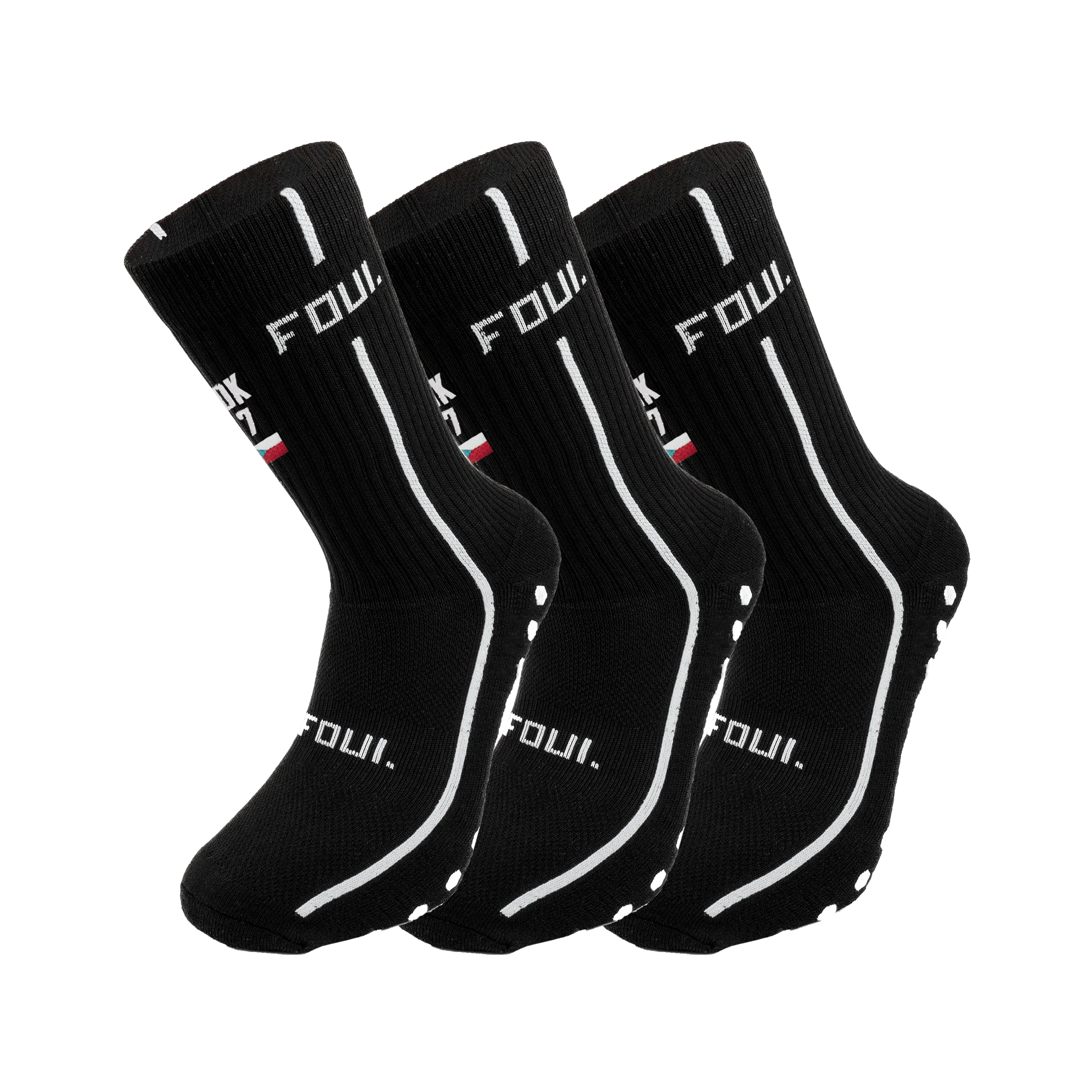 Football grip socks FOUL - 3 pack with ID(2)