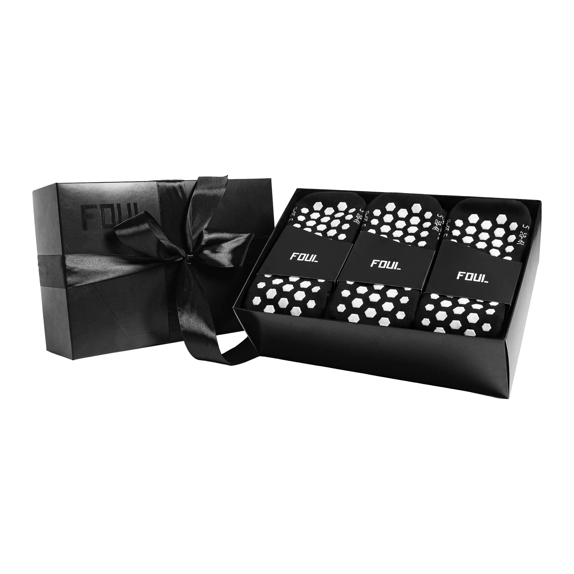 Football Socks – Grip (6 pack) Gift Set + with ID(1)