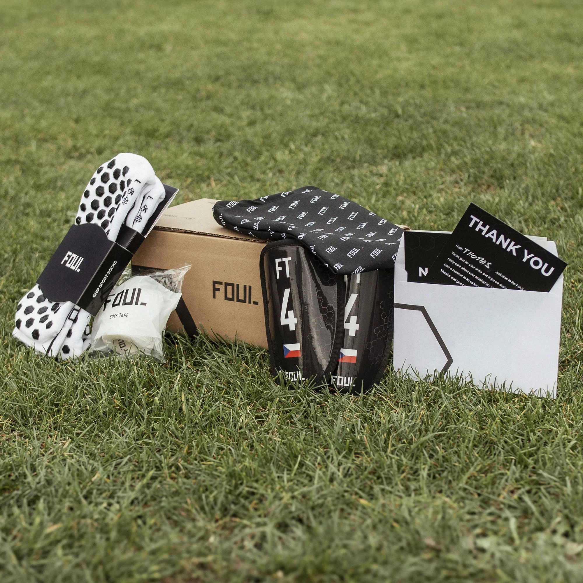 Football shin guards - Classic with ID(2)