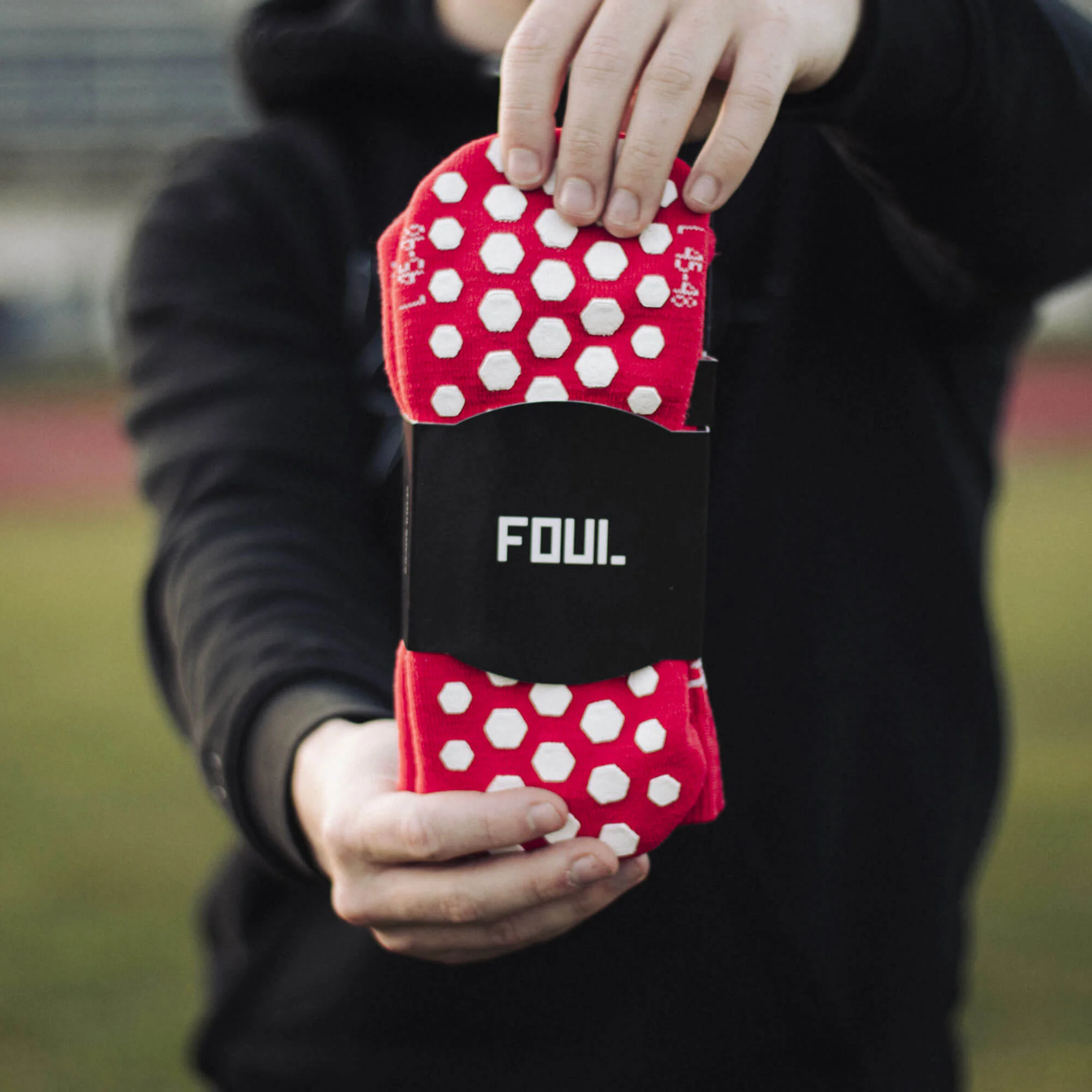 Football grip socks FOUL with ID(5)