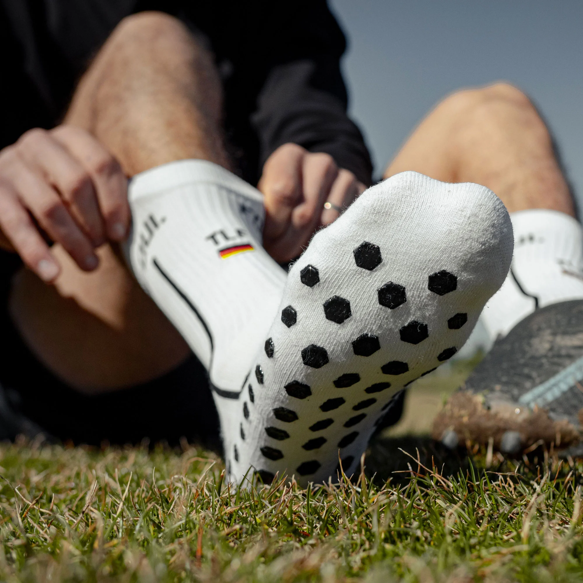 Fußball Socken FOUL mit ID(3)