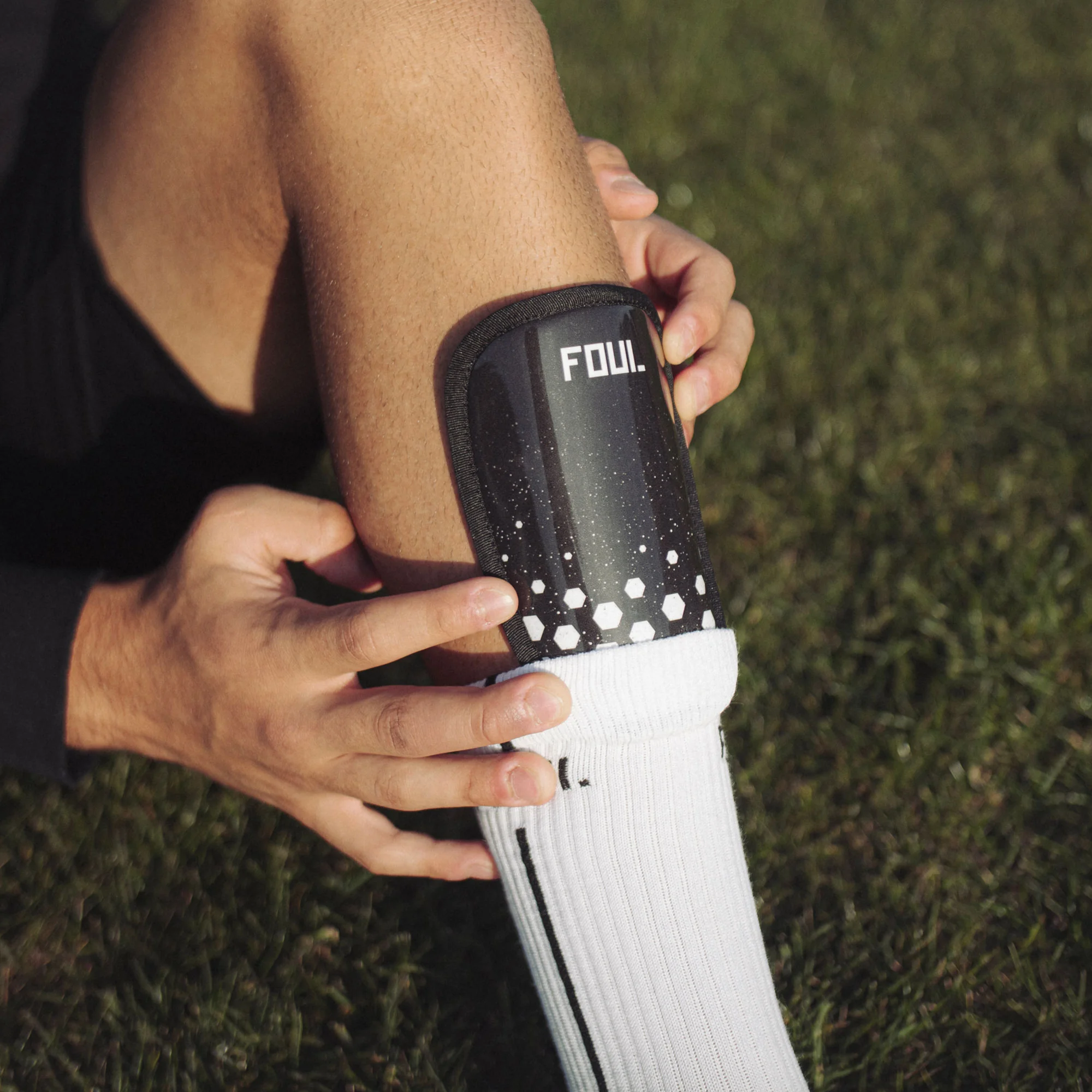 Football shin guards - Classic HEX design(3)