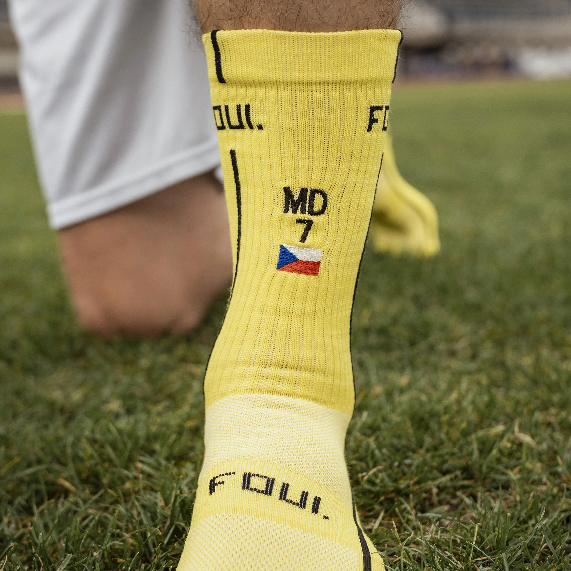 Football grip socks FOUL with ID(4)