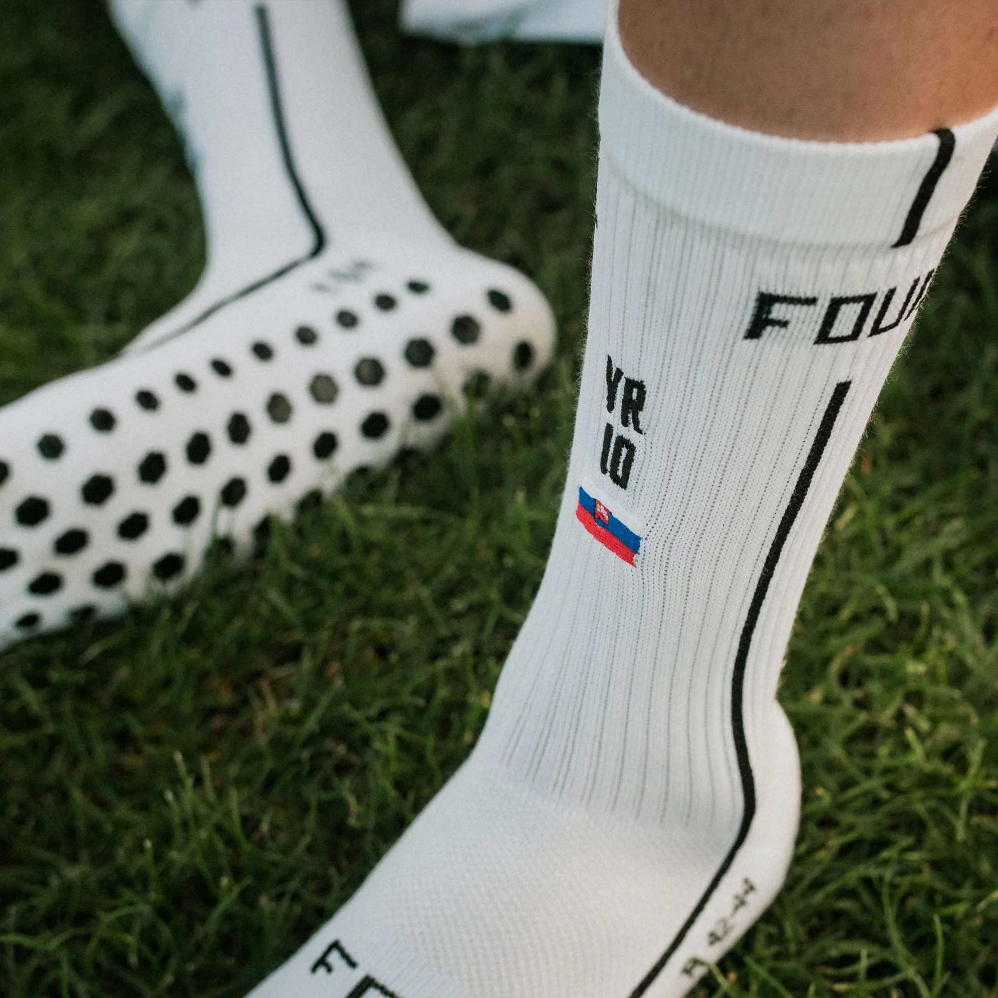 Futbalové ponožky - Grip (6 párov) Darčeková sada + s vlastným ID(3)