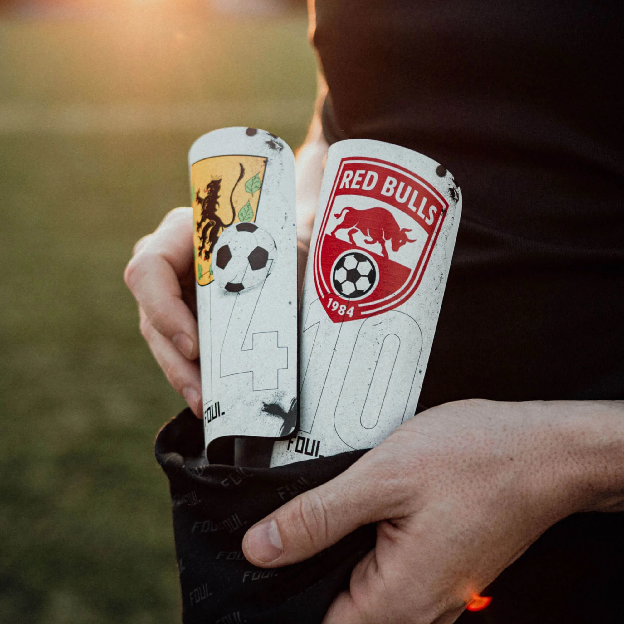 Football shin guards - Light with ID(3)