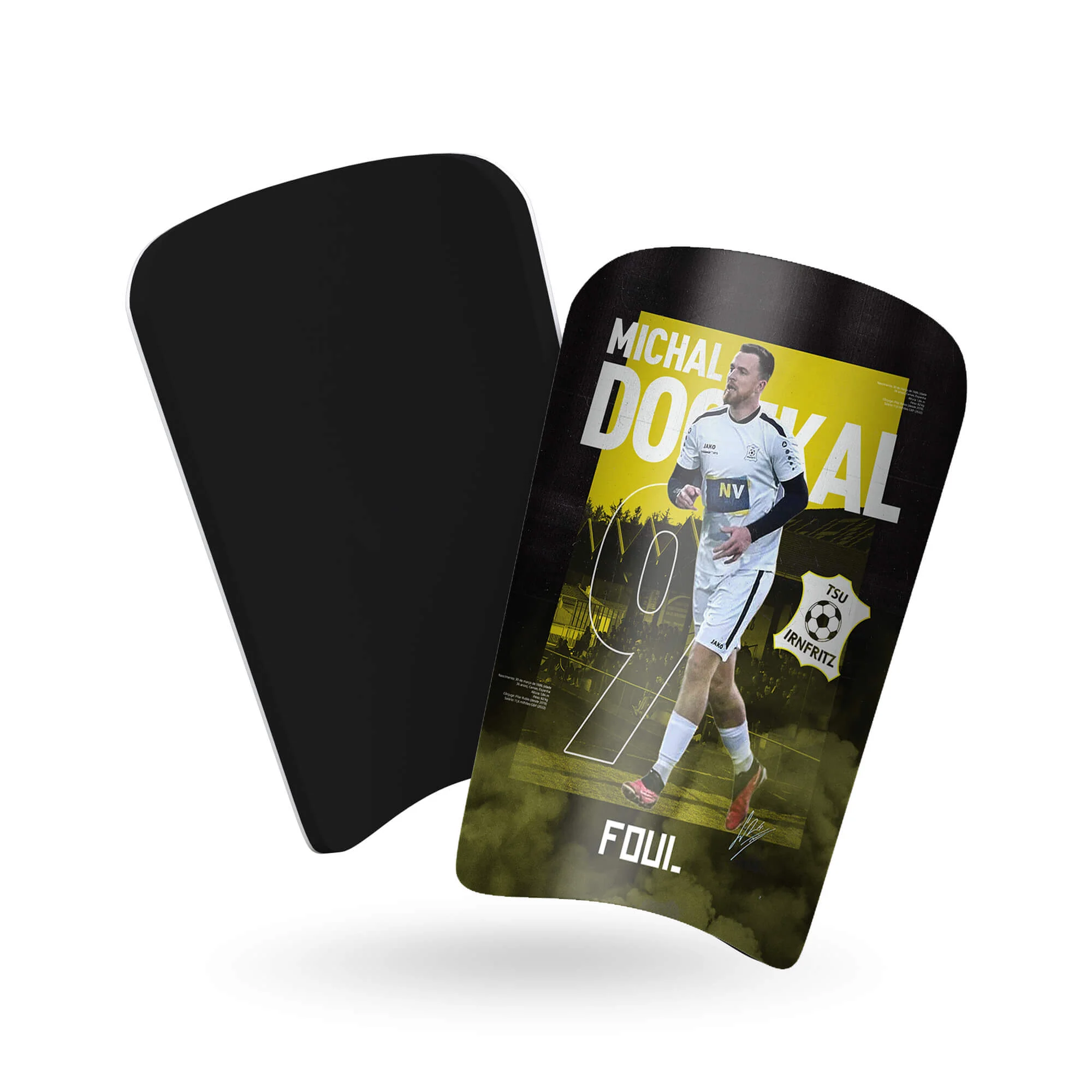 Football shin guards - Light custom design(2)