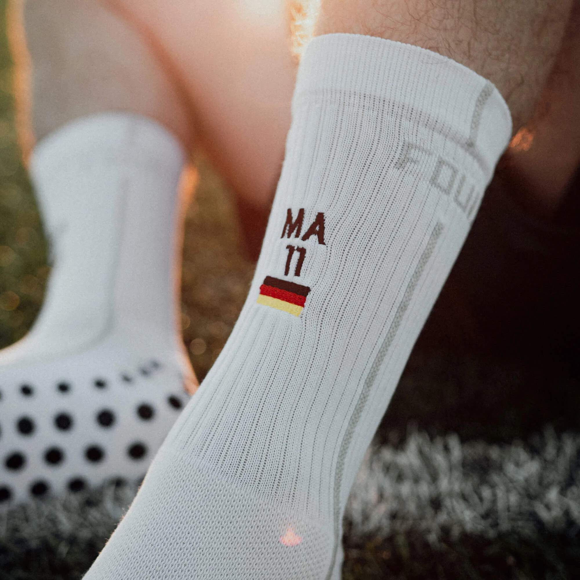 Fußball Socken FOUL mit ID(4)