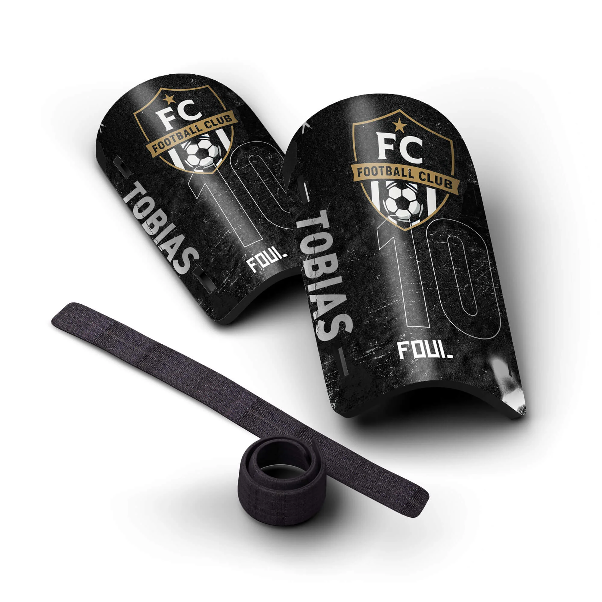 Football shin guards - Kids ID + badge(3)