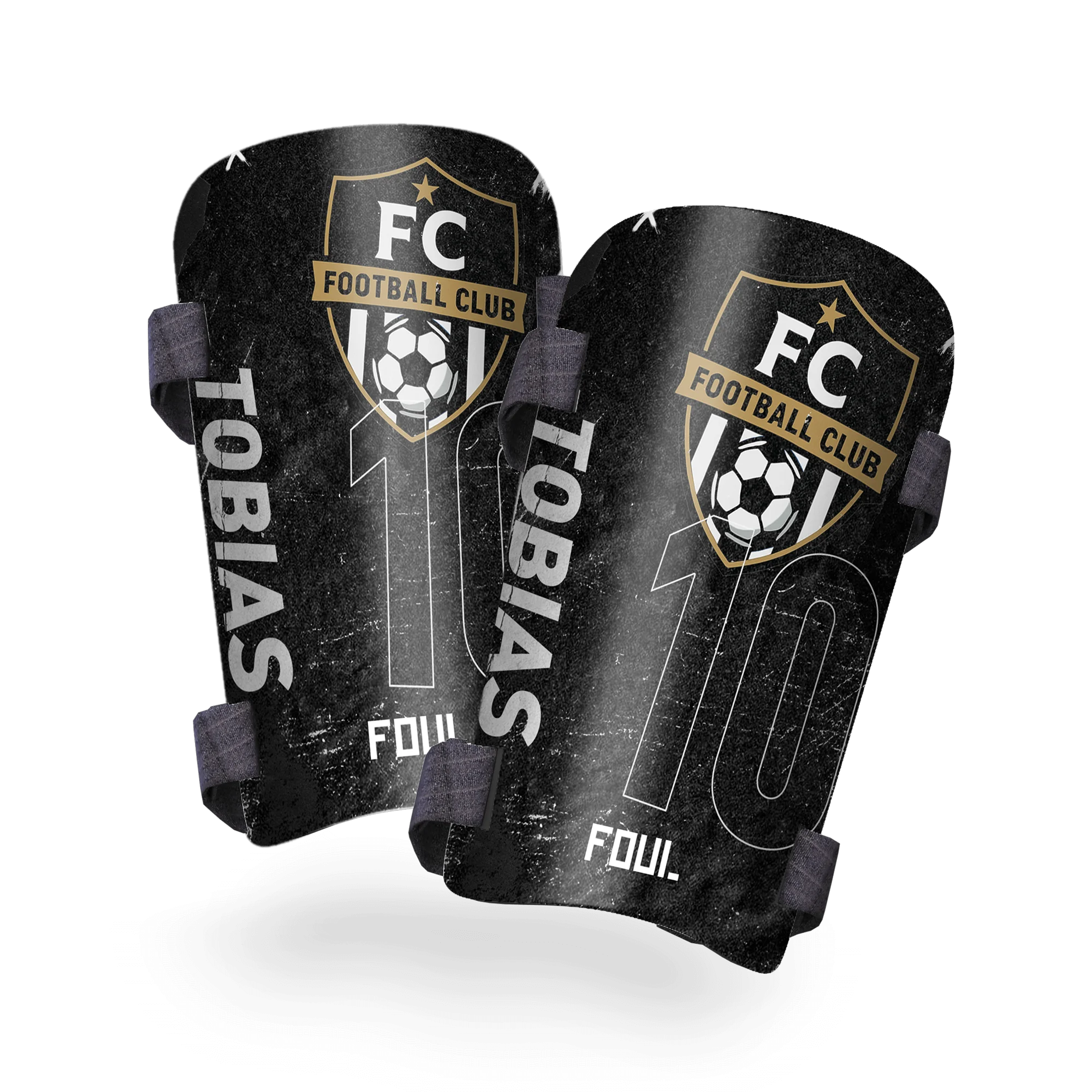 Football shin guards - Kids ID + badge(1)