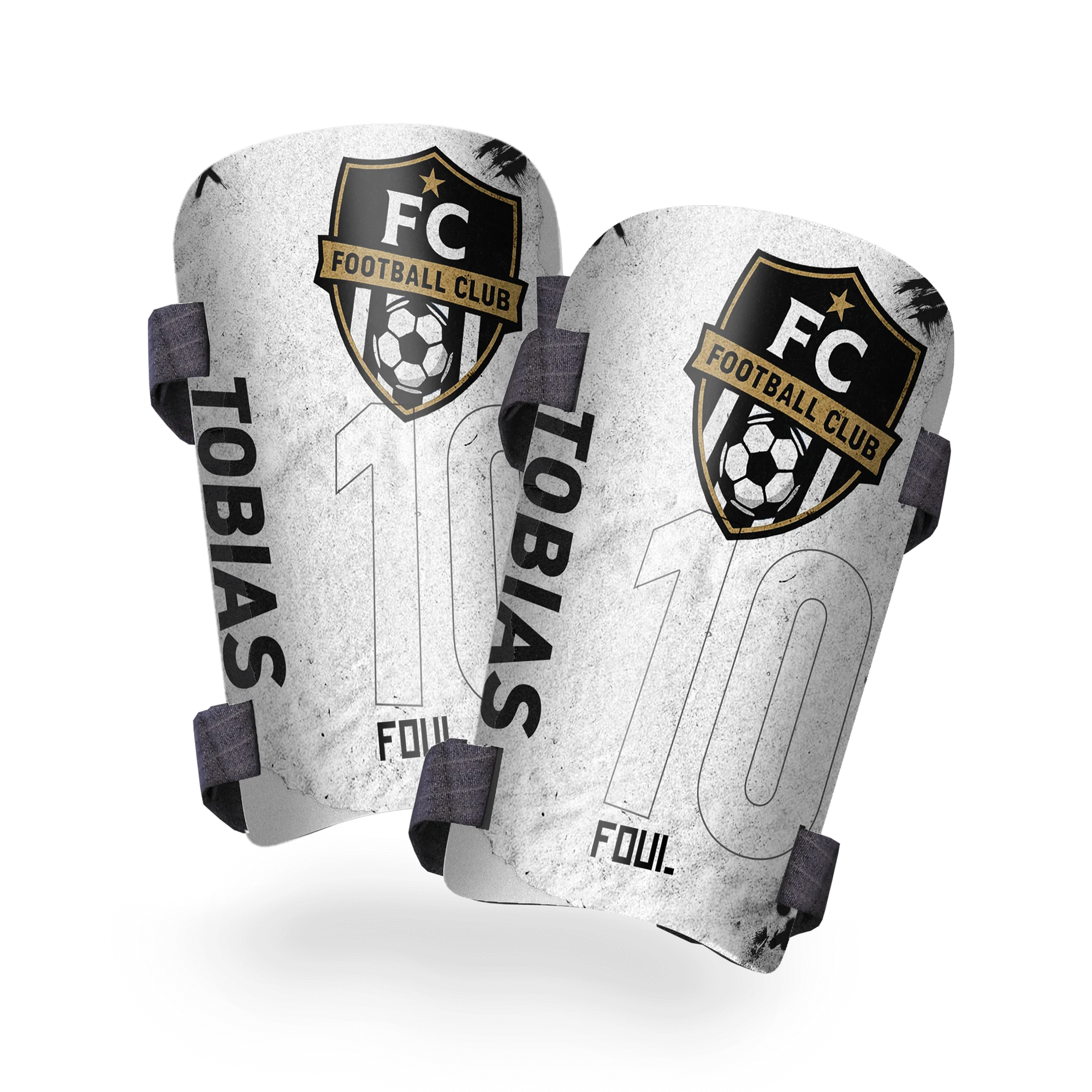 Football shin guards - Kids ID + badge(1)