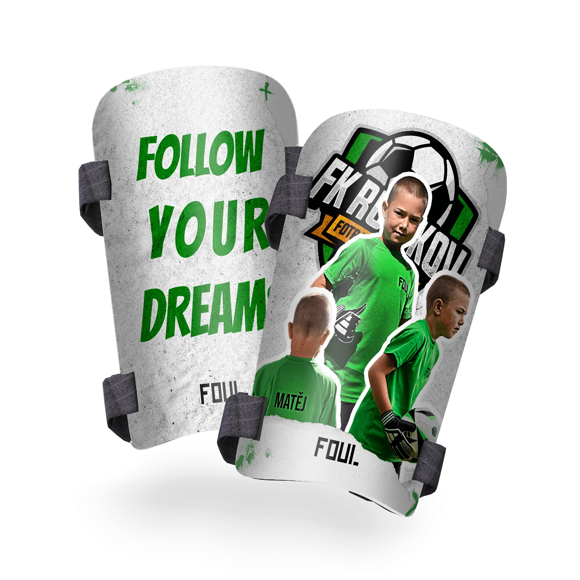Football shin guards - Kids custom design(1)
