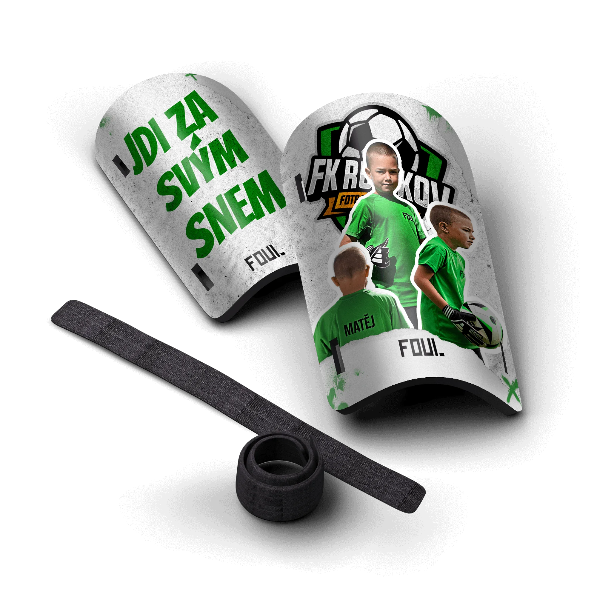 Fotbalové chrániče - Dětské vlastní design(3)