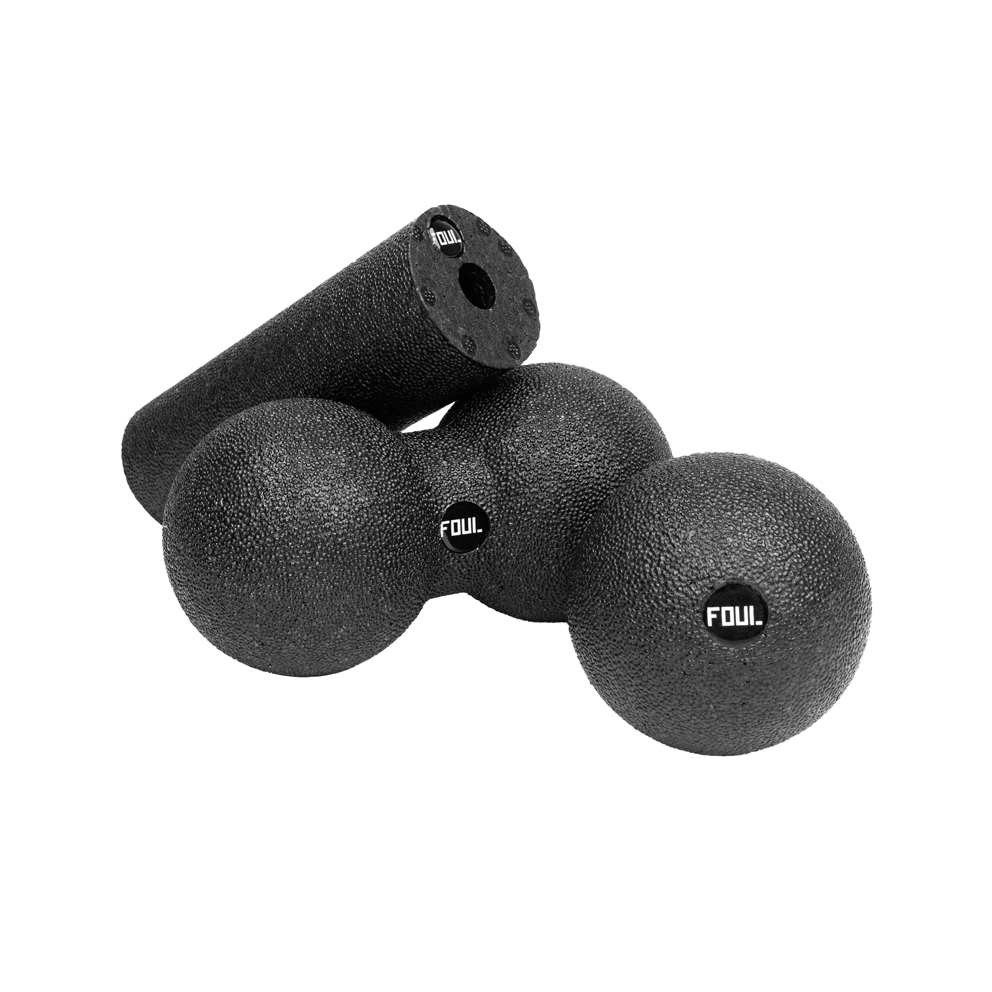 Massage set 3in1 - roller, ball, peanut(1)