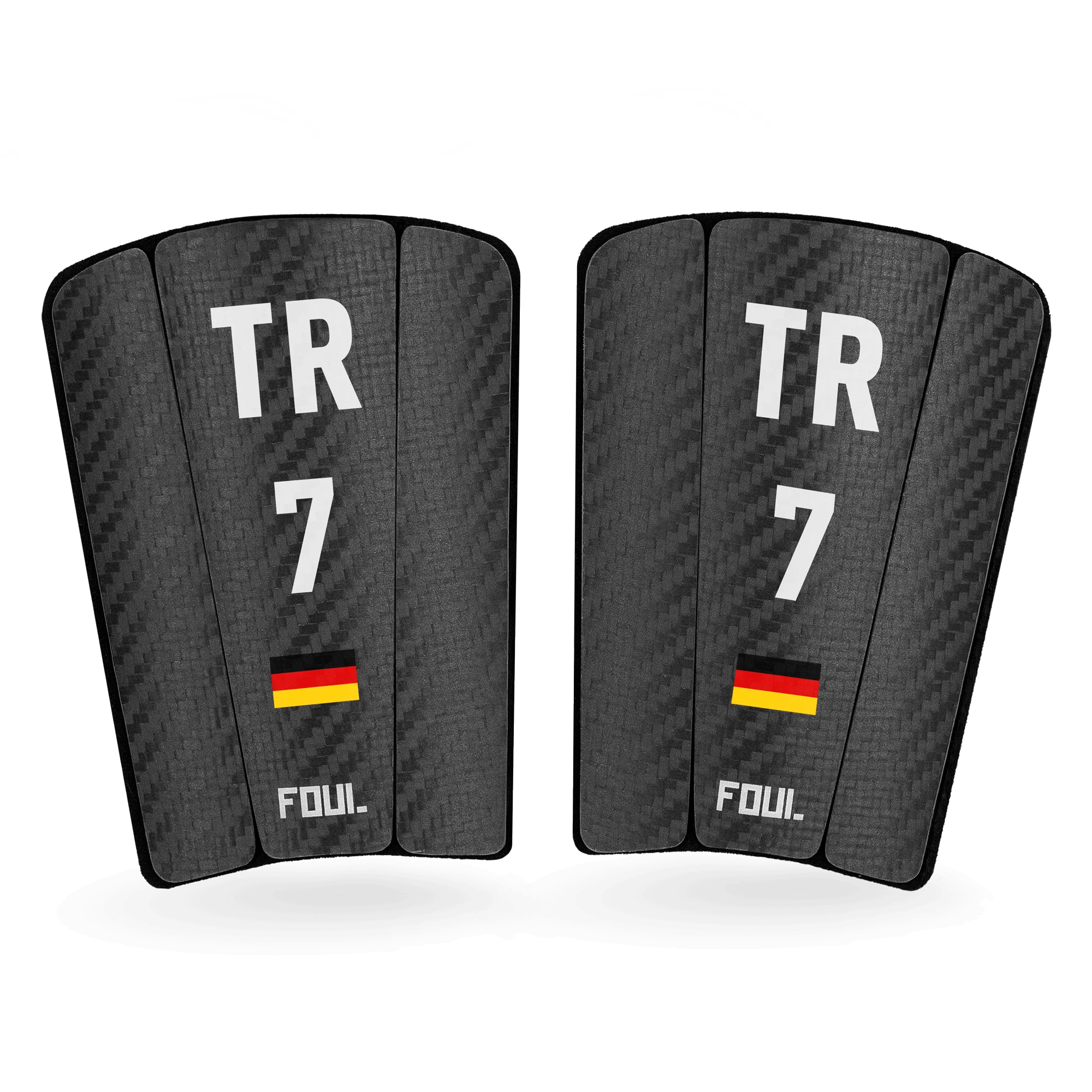 Football shin guards - Carbon with ID(1)