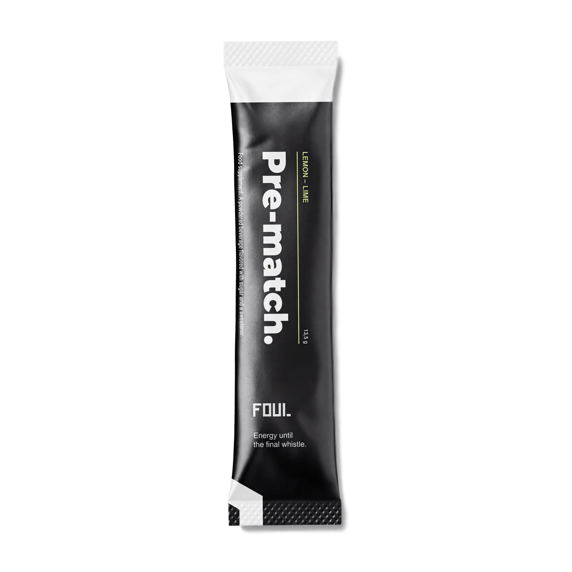 Pre-match – energy for 90+ min Lime & Lemon - 20 pcs(1)