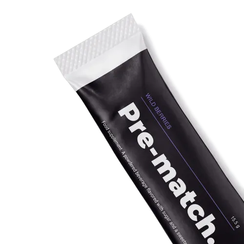 Pre-match – energy for 90+ min
