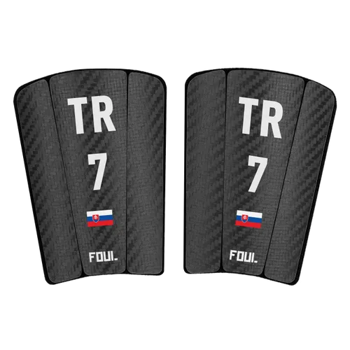 Futbalové chrániče - Carbon