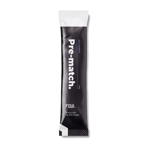 Pre-match – energy for 90+ min